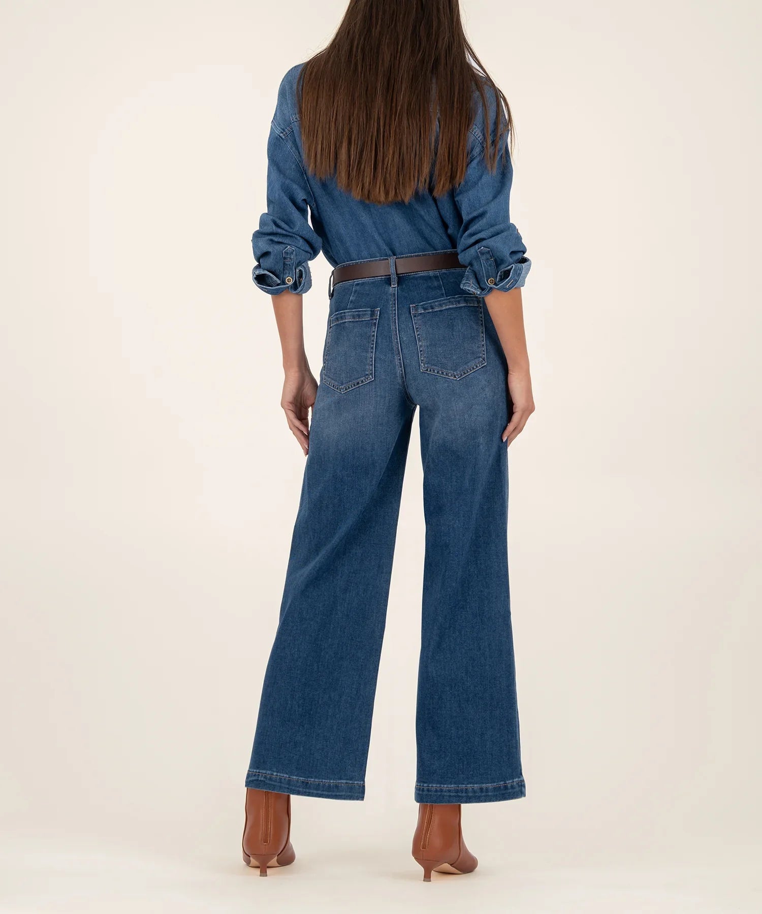 KADOU BOUTIQUE Meg High Rise Wide Leg — side view