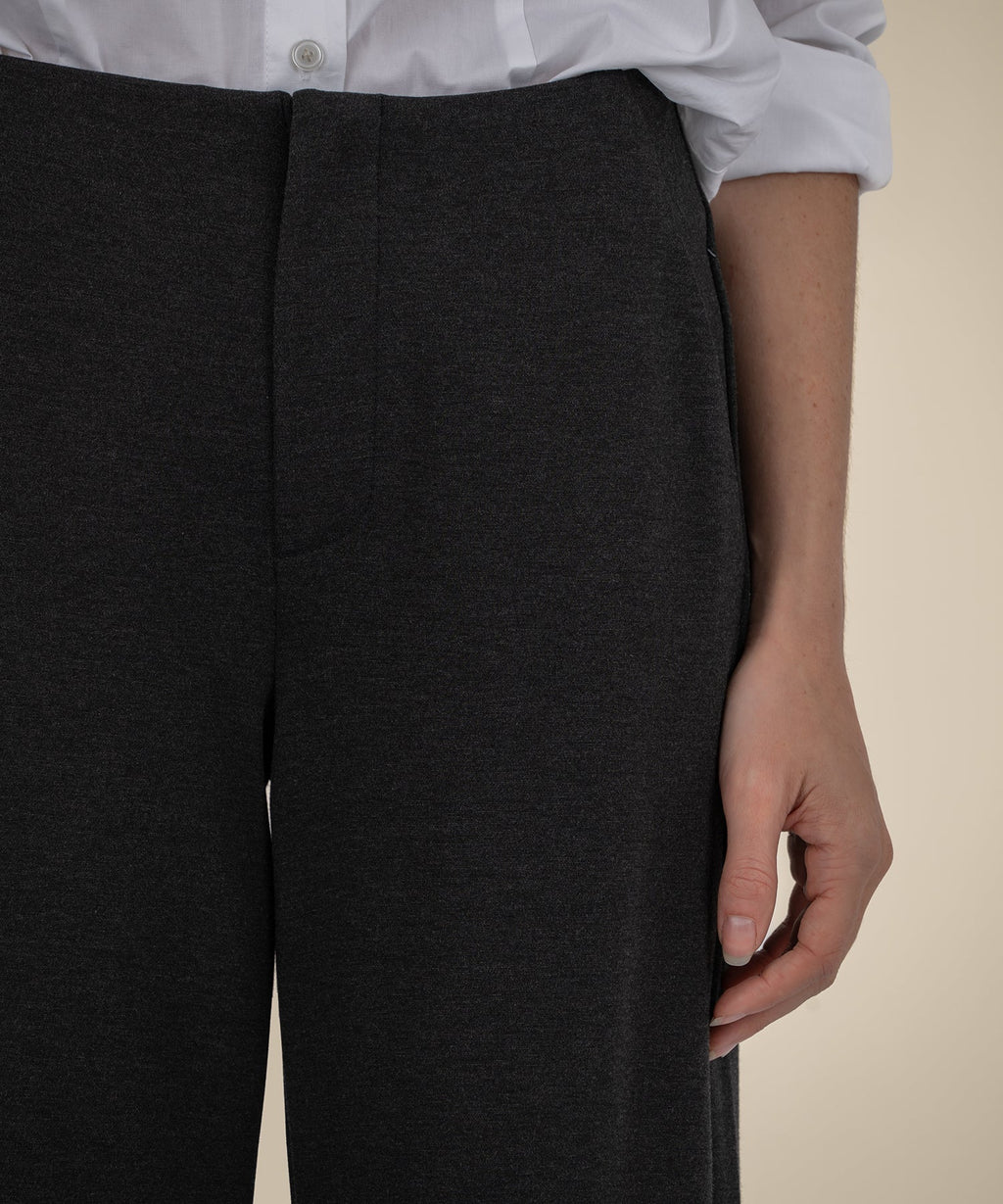 KADOU BOUTIQUE Meg Ponti High Rise Wide Leg Trouser — side view