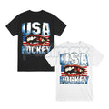 Pasimax Megan Keller USA Hockey Vintage T-Shirt - Women’s Olympic Hockey Winner Graphic Tee, Premium Heavyweight 100% Cotton 