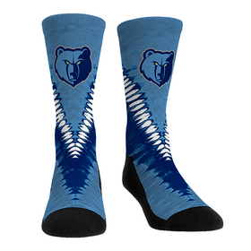 Rock 'Em Socks Memphis Grizzlies - V Shape Tie Dye