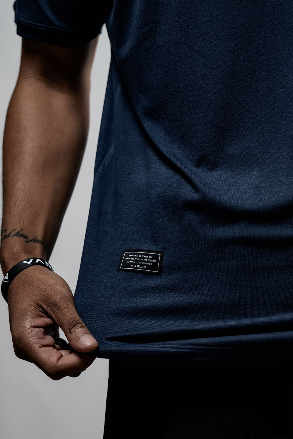Varlo Men's Everyday Terra Tee (Deepline Blue) — shirt category context
