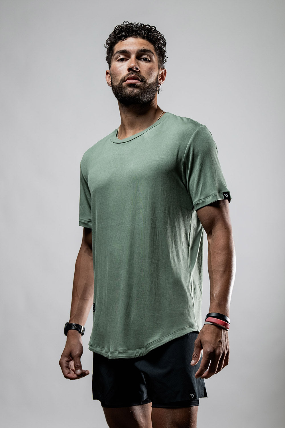 Varlo Men's Everyday Terra Tee (Ironwood) — detail shot 8