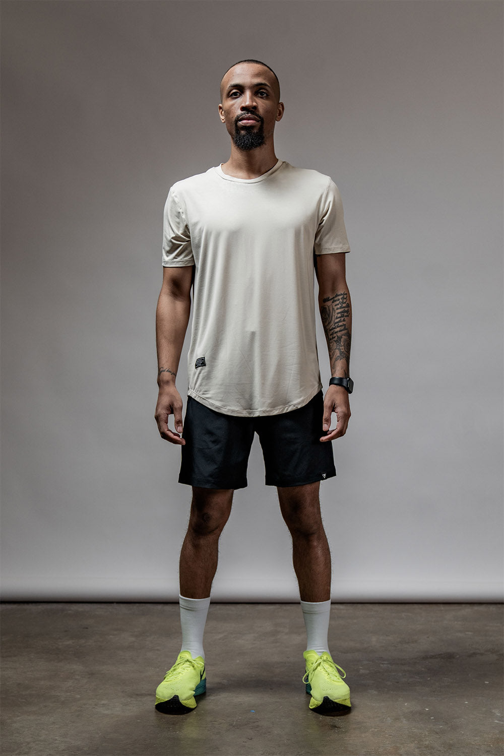 Varlo Men's Everyday Terra Tee (Sand Dust) — packaging