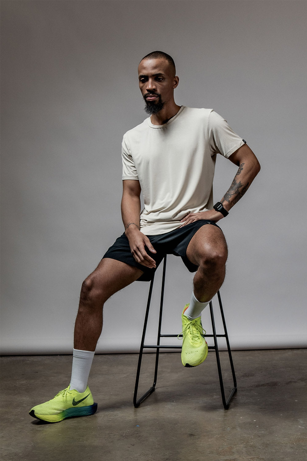 Varlo Men's Everyday Terra Tee (Sand Dust) — alternative angle