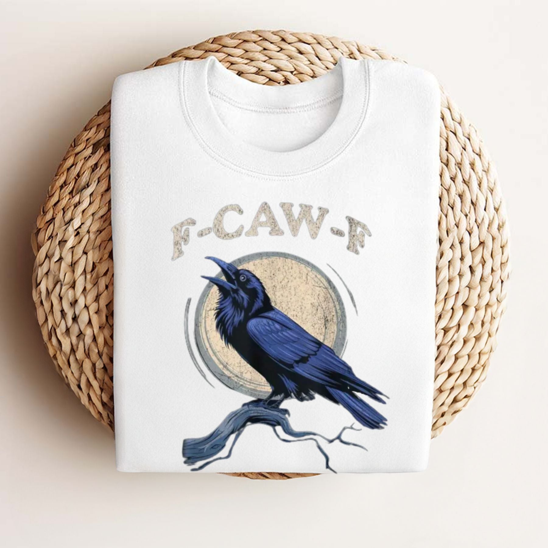 Pasimax Men's Crow & Raven Graphic Tee — main product shot