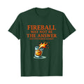 Pasimax Men's "Fireball & Whiskey" Graphic Tee — main product shot