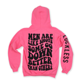 Luckless Outfitters Some Go Down Better Hoodie — main product shot