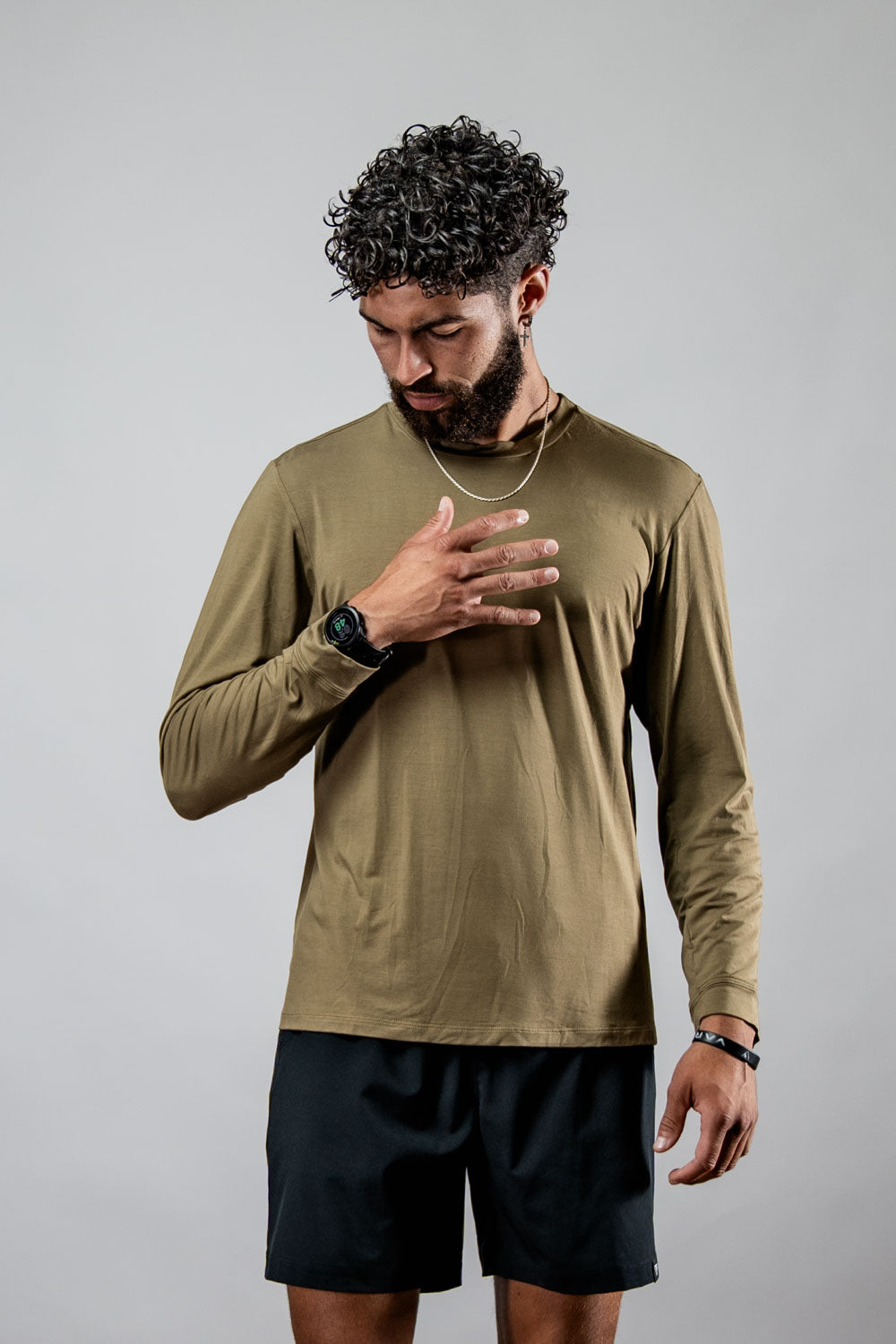 Varlo Men's Terra Recovery Field Shirt (Timber) — packaging