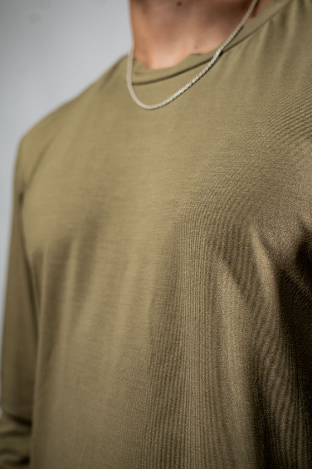 Varlo Men's Terra Recovery Field Shirt (Timber) — comparison shot