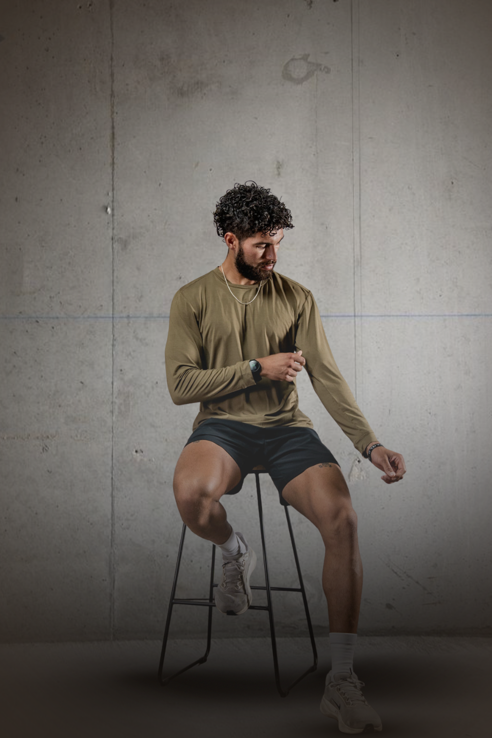 Varlo Men's Terra Recovery Field Shirt (Timber) — side view
