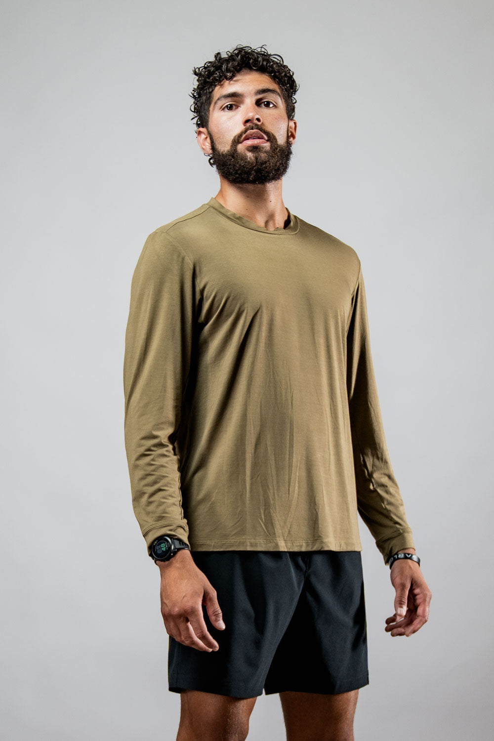 Varlo Men's Terra Recovery Field Shirt (Timber) — back view