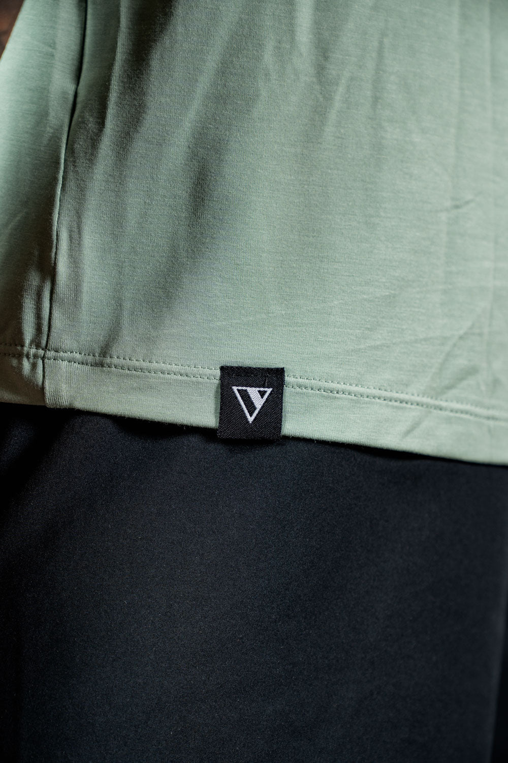 Varlo Men's Terra Recovery Polo (Low Light Olive) — packaging