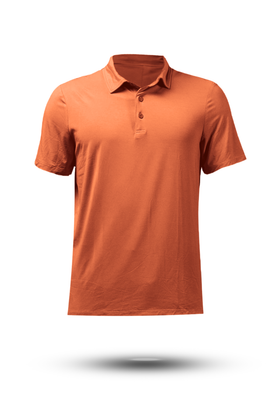 Varlo Men's Terra Recovery Polo (Sunfire Clay)