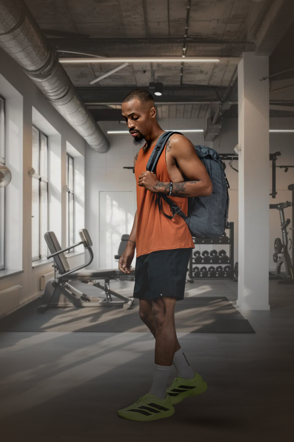 Varlo Varlo Men's Terra Recovery Tank (Sunfire Clay) — feature highlight