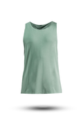 Varlo Men's Terra Recovery Tank (Low Light Olive) — main product shot