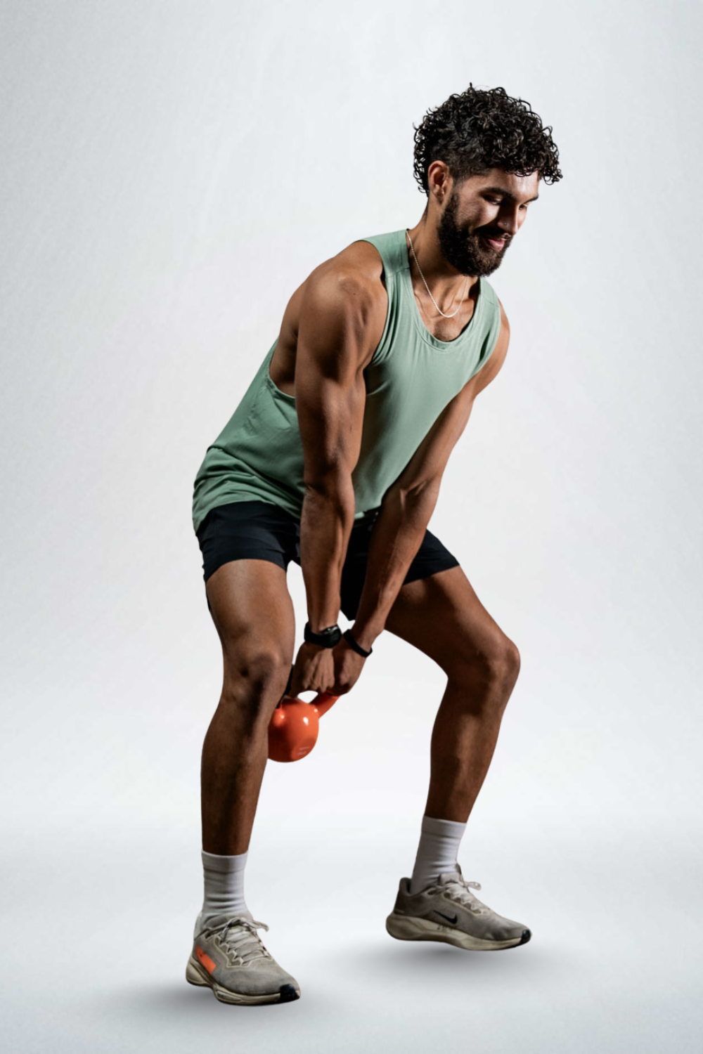 Varlo Varlo Men's Terra Recovery Tank (Low Light Olive) — comparison shot