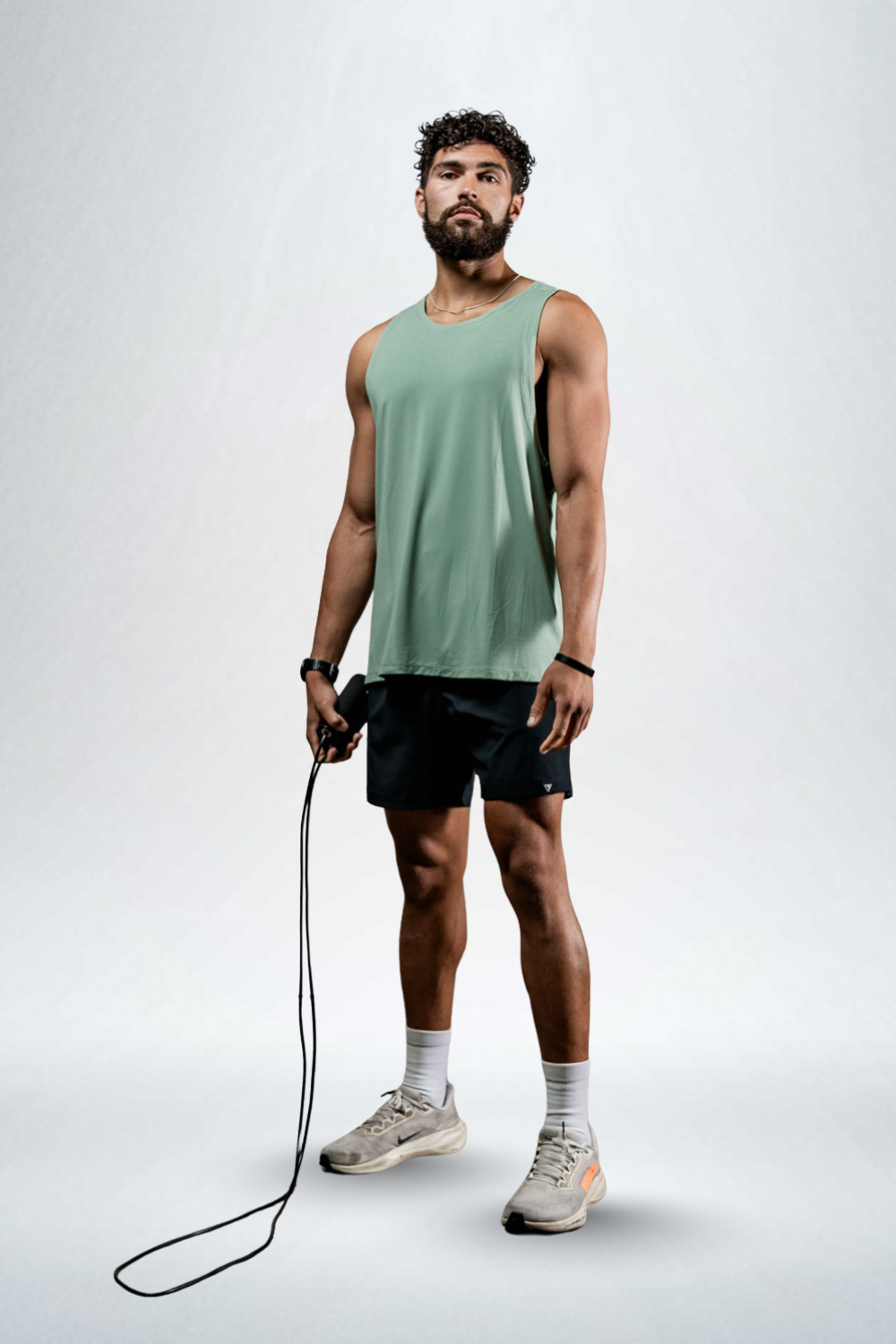 Varlo Varlo Men's Terra Recovery Tank (Low Light Olive) — feature highlight