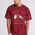 Mens "Back Up Terry" Fireworks T-Shirt – Funny Put It In Reverse 4th of July Sarcastic Meme Tee