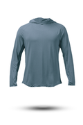 Varlo Men's Terra Recovery Element Hoodie Shirt (Ash Gray) — main product shot