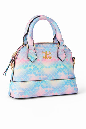 Mermaid Glitter Girl's Crossbody Purse