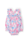 Mila & Rose ® Mermaid Tails Ruffle Cross Back Romper — main product shot