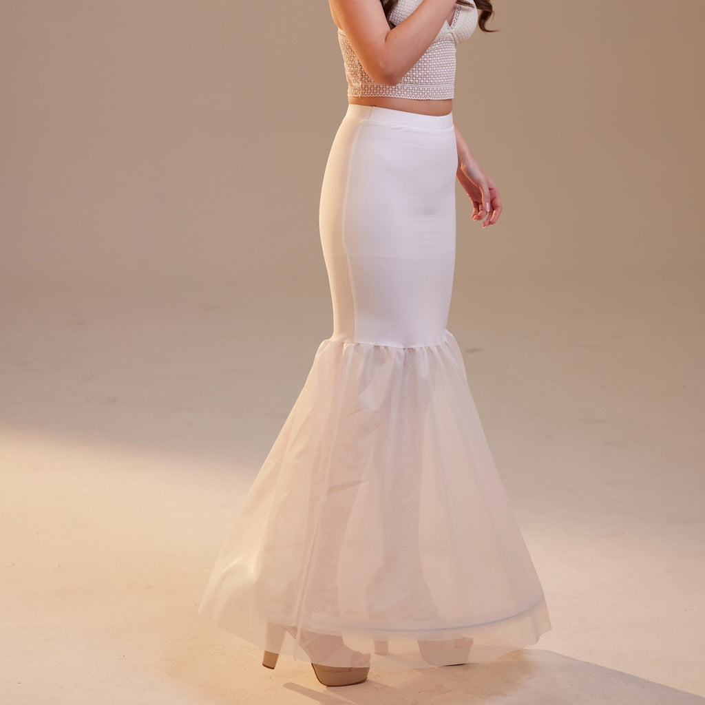 Mermaid Petticoat with Corsage Skirt ,Wedding Dress Underskirt for Enhanced Shape – Bridal Port, view 5