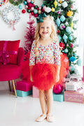 Mila & Rose ® Merry & Bright 3/4 Tutu Leotard — main product shot