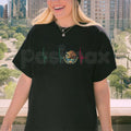 Mexico Heartbeat Heritage T-Shirt – Iconic Mexican Pride Graphic Tee, Premium 100% Cotton Viva Mexico Pulse Top, Soft Lived-In Heavyweight Cultural Roots Shirt, Made in USA