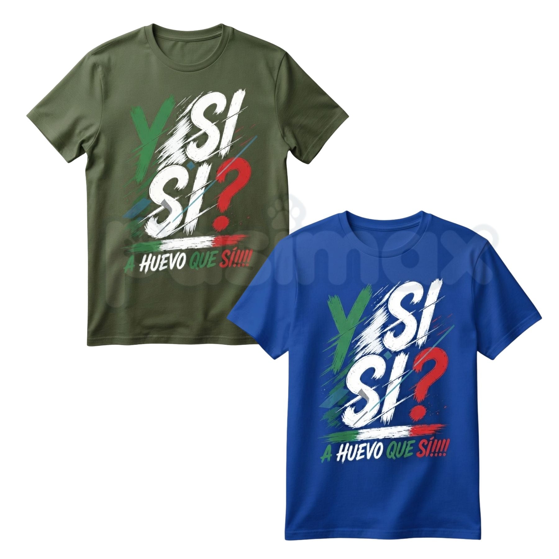 Mexico Spirit Cotton T-Shirt – Bold Mexican Flag Colors Graphic Tee, Premium Viva Mexico Heritage Unisex Streetwear Shirt
