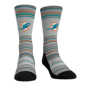 Rock 'Em Socks Miami Dolphins - Heather Classics
