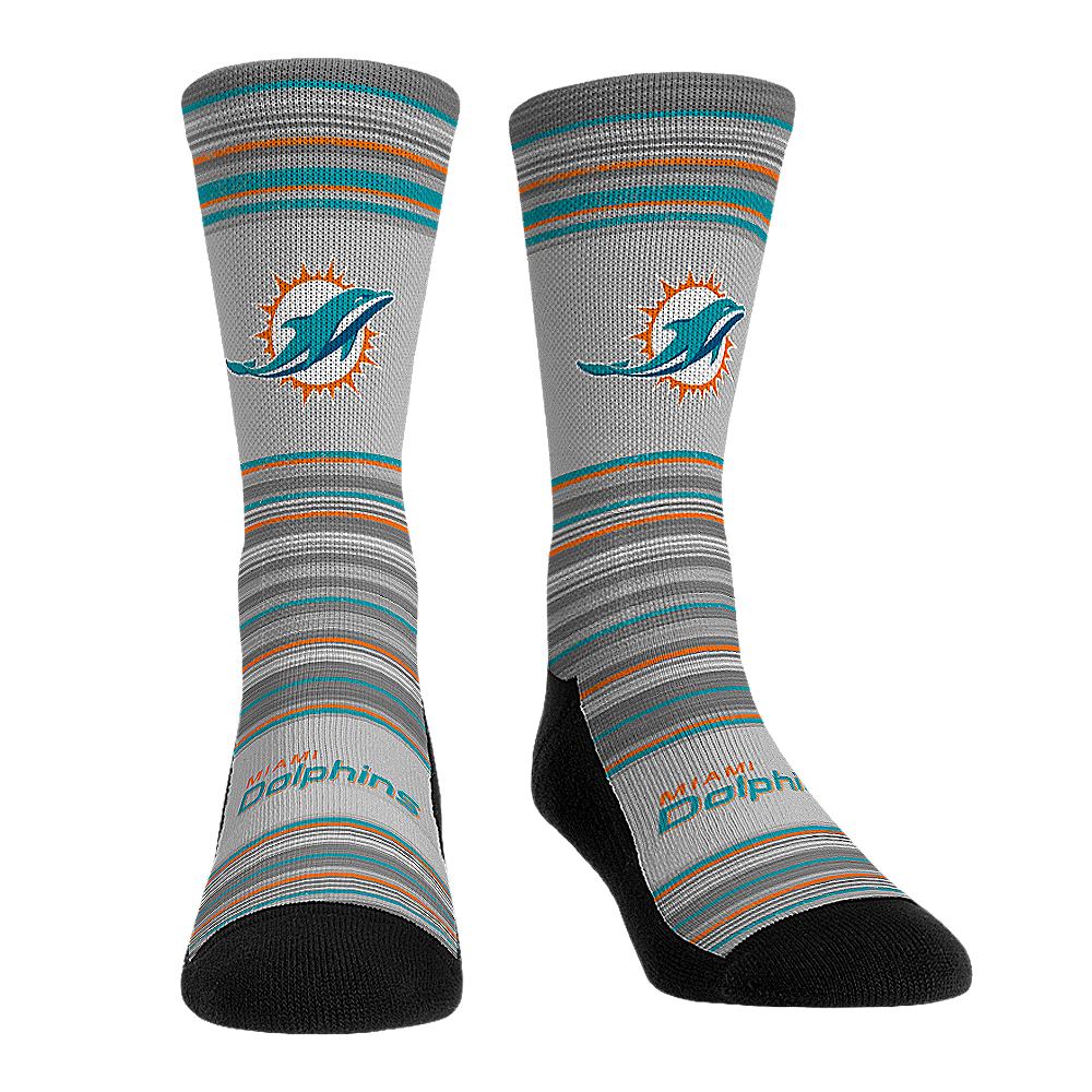 Rock 'Em Socks Rock 'Em Socks Miami Dolphins - Heather Classics — main product shot
