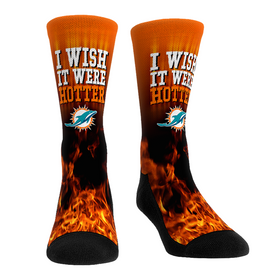 Rock 'Em Socks Miami Dolphins - I Wish It Were Hotter