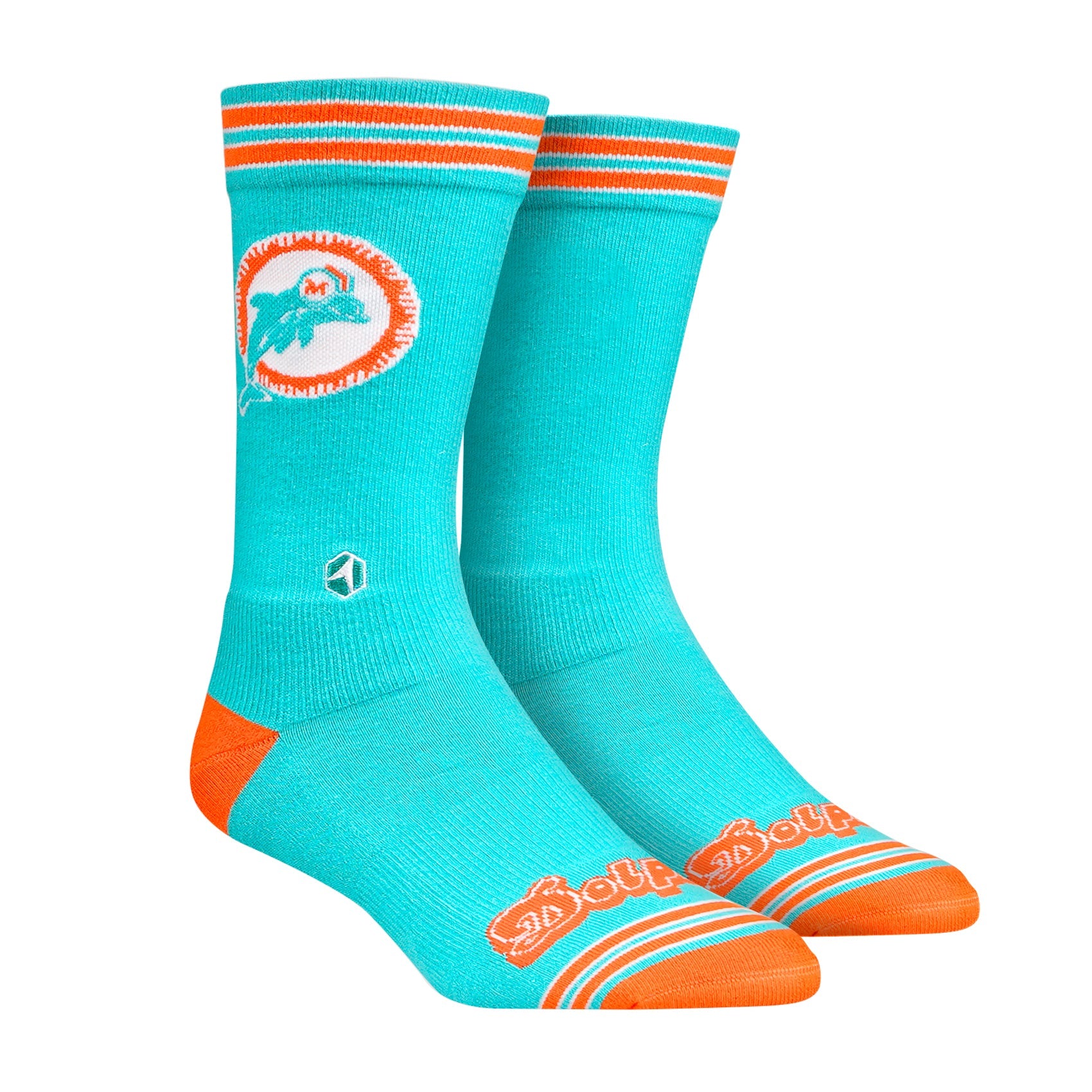 Rock 'Em Socks Rock 'Em Socks Miami Dolphins - Throwback (Knitted) — main product shot