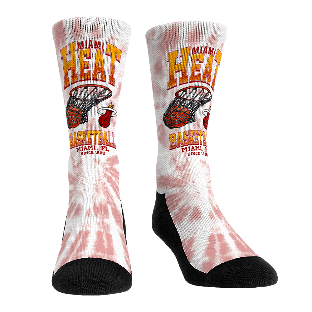 Rock 'Em Socks Rock 'Em Socks Miami Heat - Vintage Hoop — main product shot