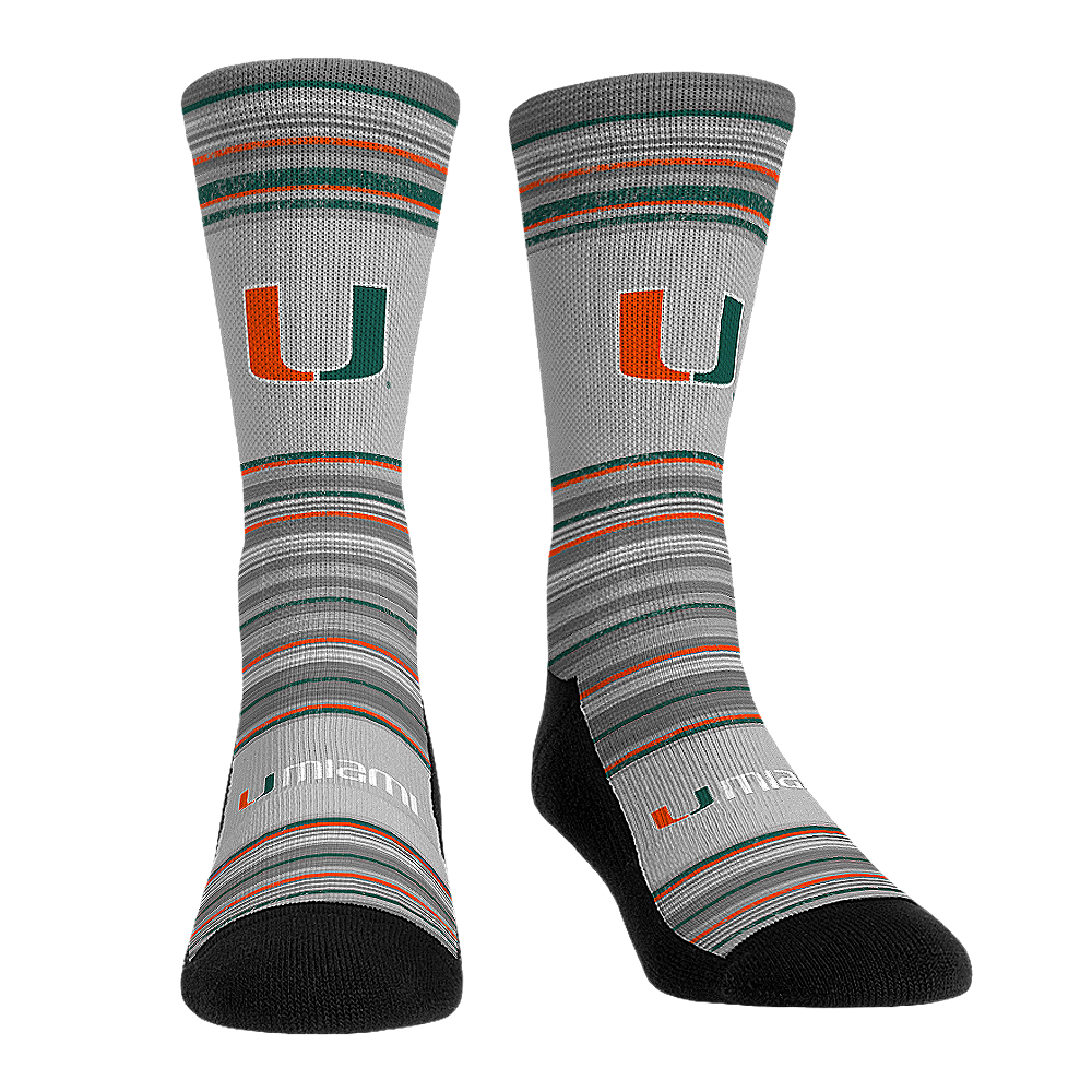 Rock 'Em Socks Rock 'Em Socks Miami Hurricanes - Heather Classics — main product shot