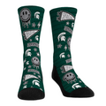 Rock 'Em Socks Rock 'Em Socks Michigan State Spartans - Smiley Stickers — main product shot