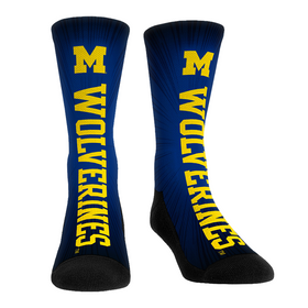 Rock 'Em Socks Michigan Wolverines - Pump Up