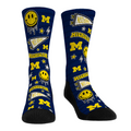 Rock 'Em Socks Rock 'Em Socks Michigan Wolverines - Smiley Stickers — main product shot