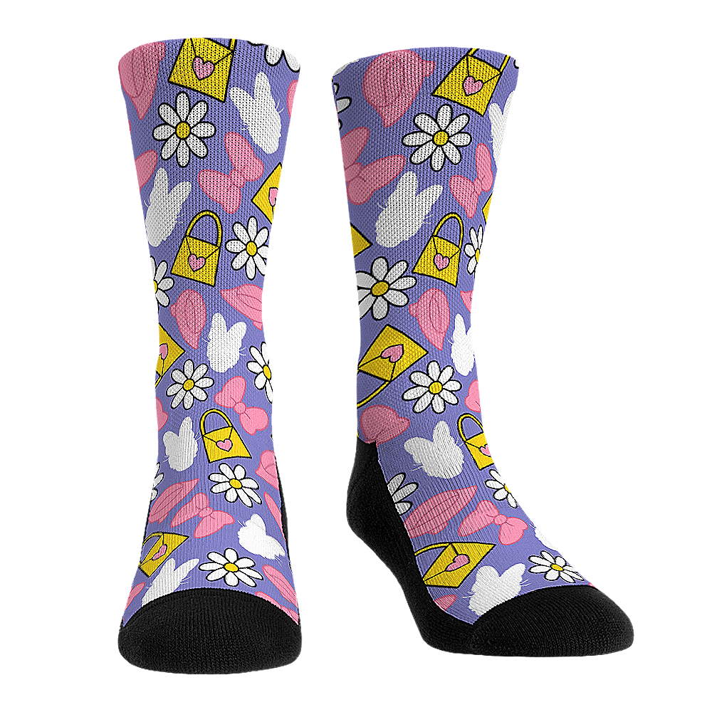Rock 'Em Socks Rock 'Em Socks Daisy Duck - Icons All-Over — main product shot