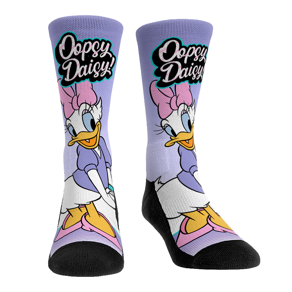 Rock 'Em Socks Rock 'Em Socks Daisy Duck - Signature Saying — main product shot