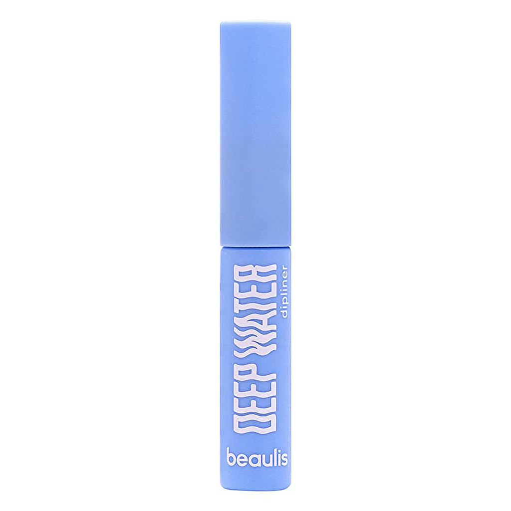 Beaulis Deep Water Dipliner: Navy Blue Liquid Eyeliner for Intense Pigment & Long-Lasting Definition