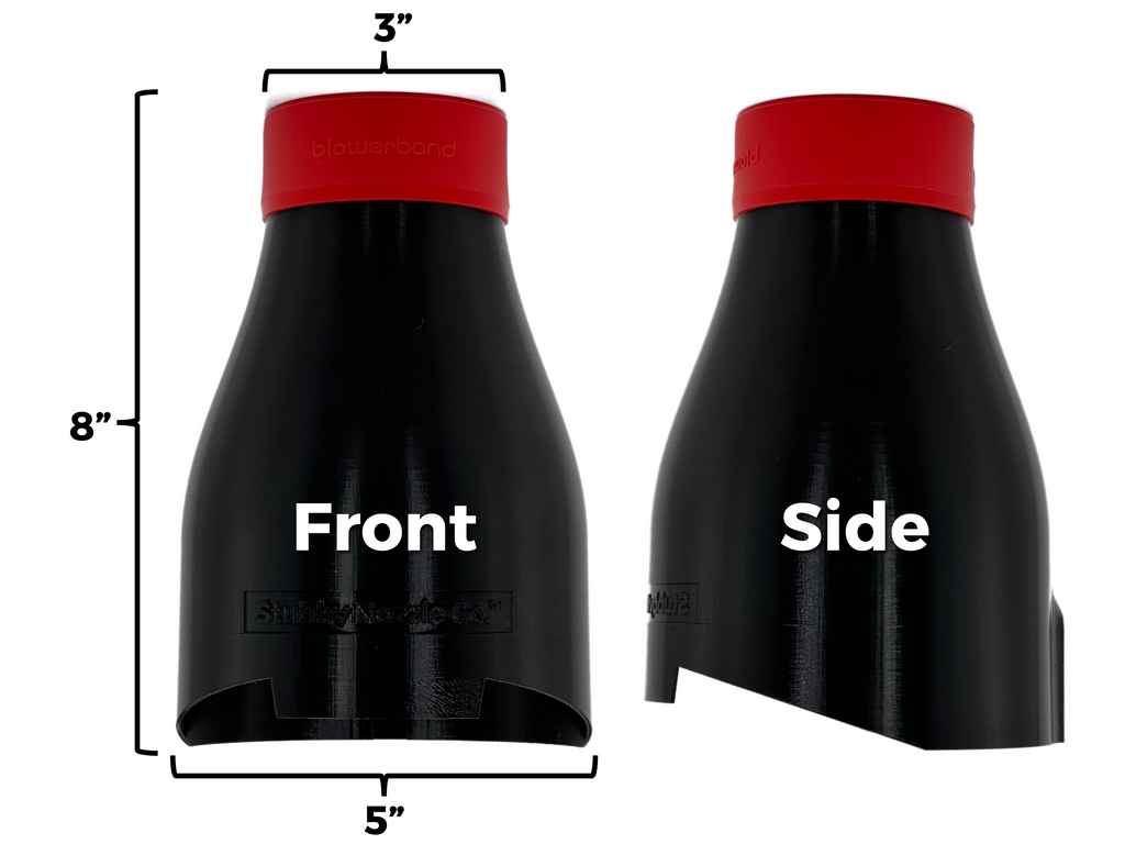 STUBBY® Car Drying Nozzle for Milwaukee M18 FUEL Gen III Single Battery Leaf Blower (3017-20) – Stubby Nozzle Co., view 3