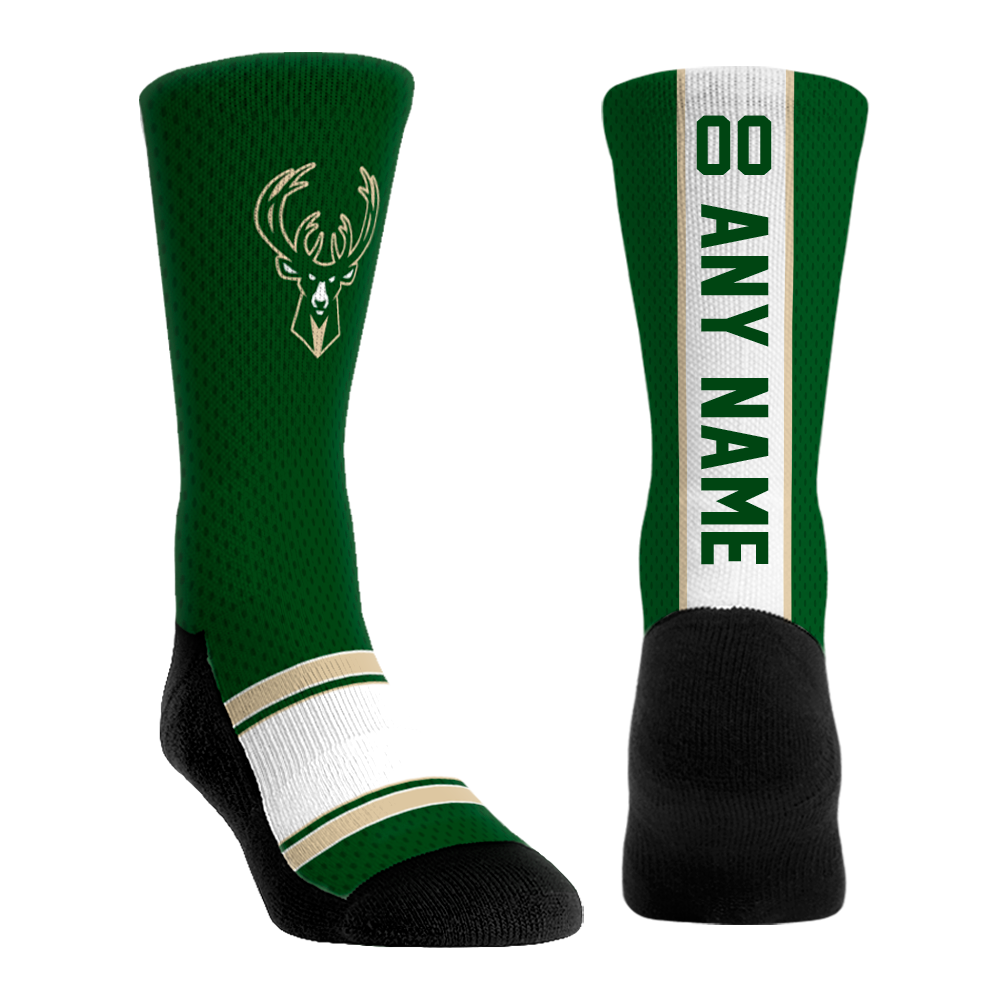 Rock 'Em Socks Rock 'Em Socks Milwaukee Bucks - Custom Jersey — main product shot