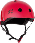 S1 Mini Lifer Helmet - Bright Red Gloss by Skates USA