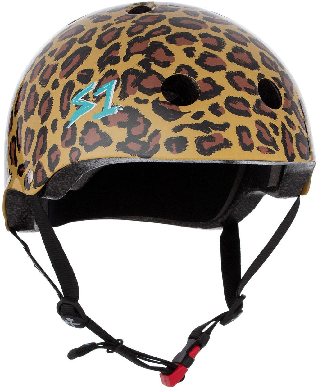 S1 Mini Lifer Helmet - Moxi Leopard Print by Skates USA