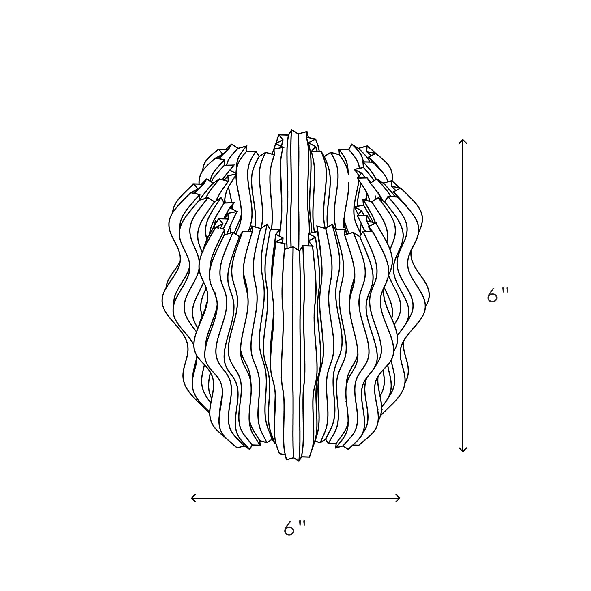 Mini Wavy Lamp – Wooj Design, view 13