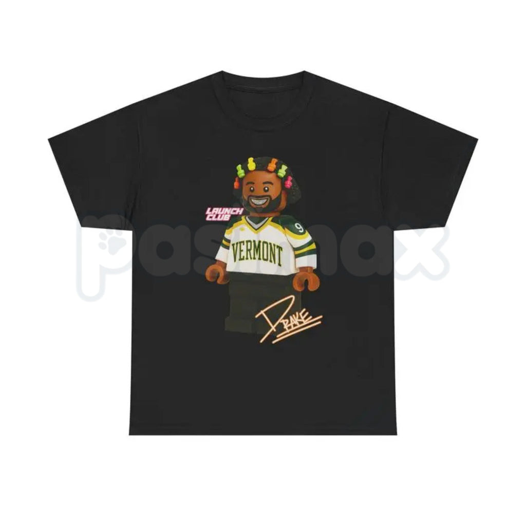 "Mini Drake" Men's Sport T-Shirt – Minimalist Hip Hop Graphic Tee, Premium 100% Cotton Short Sleeve Rap Culture Top, Soft Lived-In Heavyweight Streetwear Sport Shirt, Made in USA