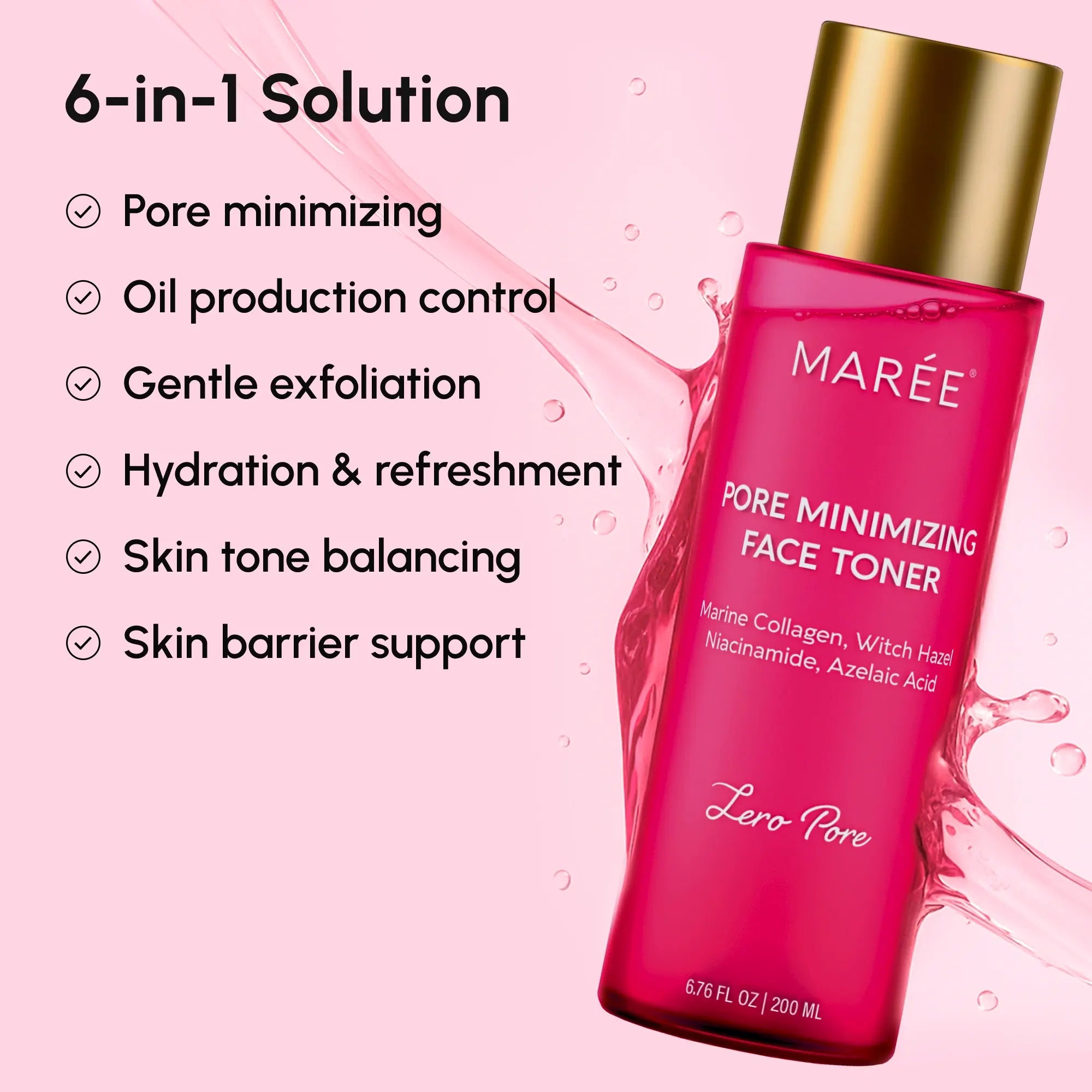 Maree Hydrating Pore Refining Toner — lifestyle context