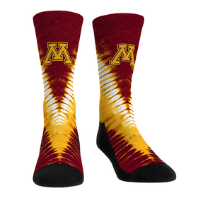 Rock 'Em Socks Minnesota Golden Gophers - V Shape Tie Dye