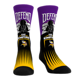 Rock 'Em Socks Minnesota Vikings - Star Wars  - Defend The Empire